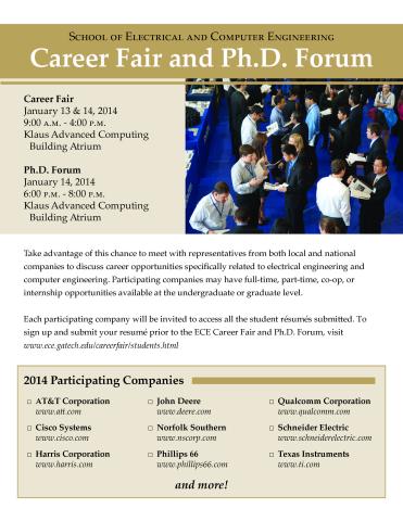 ECE Career Fair 2014