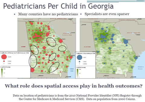 CDC slide- pediatricians GA