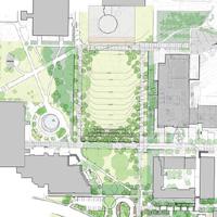 Central Campus Green Space Sketch