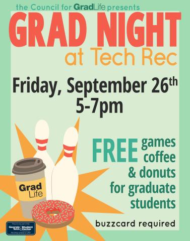 Grad Night at Tech Rec Fall 2014