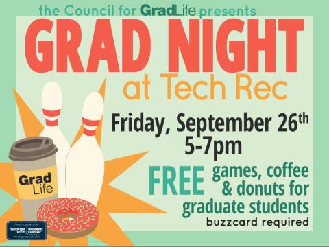 GradLife presents: A Night in Tech Rec!