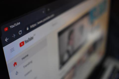 Screen capture of YouTube 