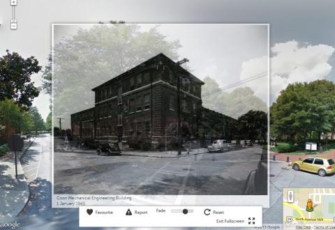 Coon Mechanical Engineering Building Using Historypin