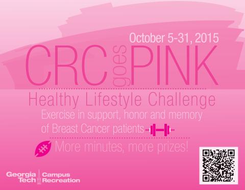 CRC Goes Pink: Cardio-Fitness Challenge 2015