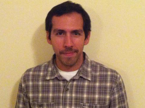 Graduate student David Martinez
