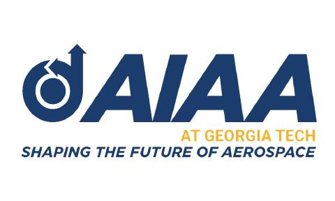 Logo for Tech's American Institute of Aeronautics and Astronautics.