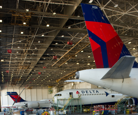 Delta Airlines Hangar