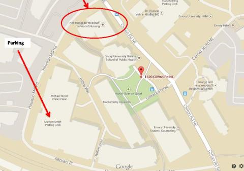 Directions to Emory School of Nursing