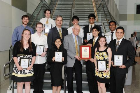 2012 ECE undergraduate student award winners