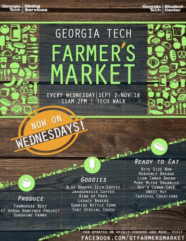 Georgia Tech Farmer's Market Fall 2015