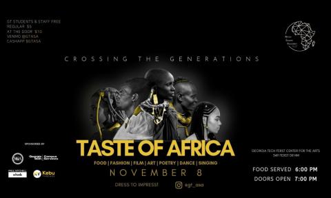 Taste of Africa 2019 Flyer
