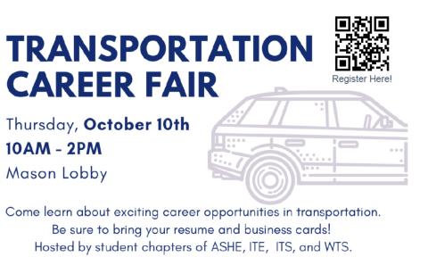 Transportation Society Career Fair Flyer