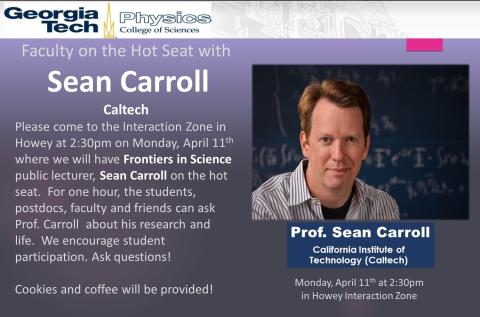 Sean Carroll, Caltech