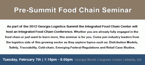 Integrated Food Chain Seminar banner