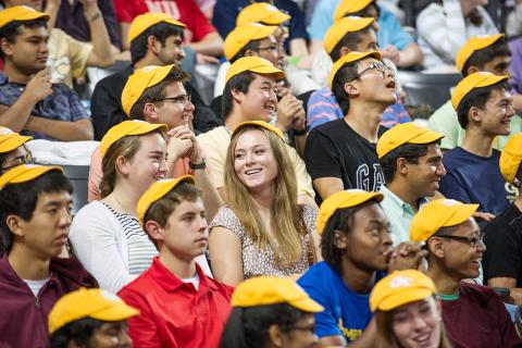 Freshmen Enjoy Convocation