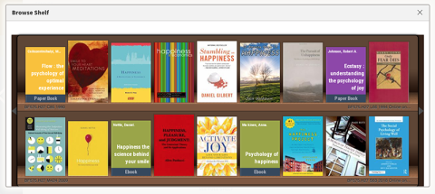Browse Shelf Display