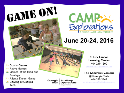 Camp Explorations - Game On!