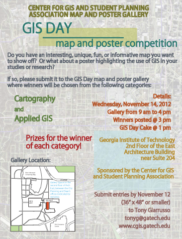 GIS Day Poster 2012