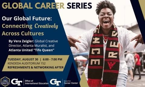 Global Career Series: Connecting Creatively Across Cultures Flyer