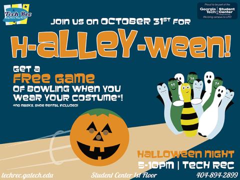 Tech Rec presents: H-Alley-Ween!