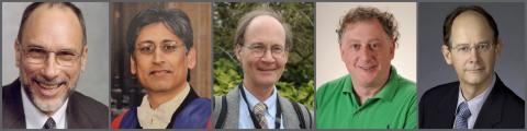 2016 Golden Goose Winners: ISyE's John Bartholdi III, Kognitio's Sunil Nakrani, Cornell University's Thomas Seeley, ISyE's Craig Tovey and John Vande Vate