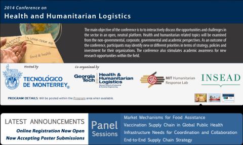 2014 Conference on Health and Humanitarian Logistics