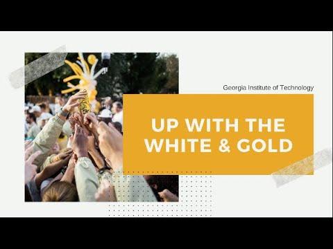 up with the white and gold 2020