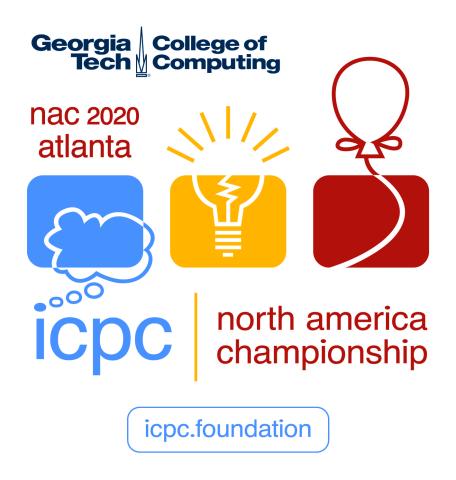 ICPC NAC 2020 at GT Computing logo