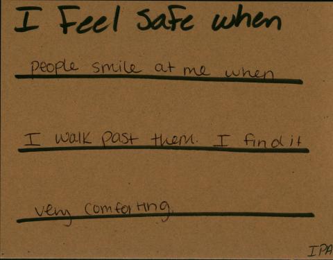 I Feel Safe When