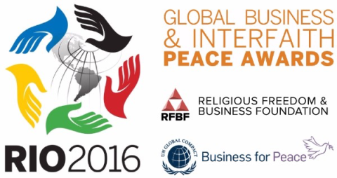 Global Business and Interfaith Peace Awards Logo