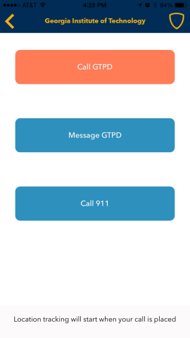 LiveSafe App - Contact GTPD