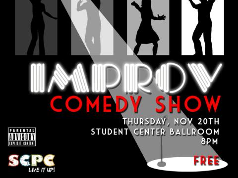 SCPC Comedy and Entertainment presents: Improv Comedy Show!