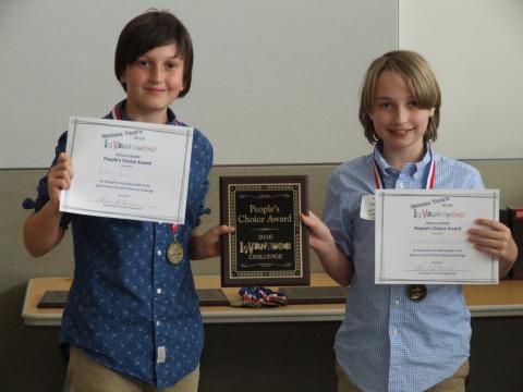 K-12 - InVenture Challenge State Finals - 2016 People’s Choice Award