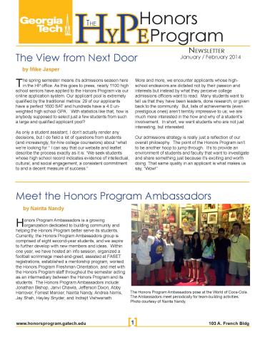 January / February HyPe Newsletter