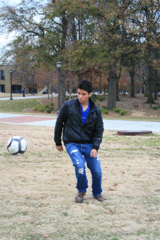 Jose has been playing soccer since he was a child.