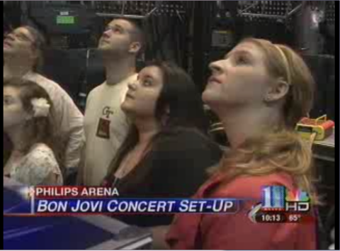 LCC Students at Bon Jovi (11Alive)