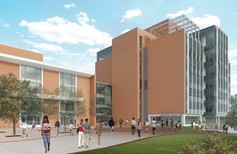 Library Rendering: Existing Main Entrance