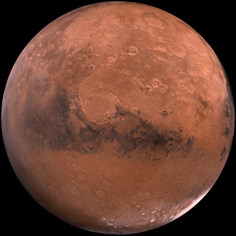 Mars, where NASA plans to eventually establish a base for astronauts to live long-term.