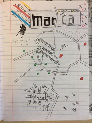 Sketchnote from Josh Landis 