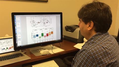 Studying bacterial samples from aircraft