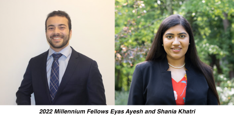 Honors Program Millennium Fellows winners