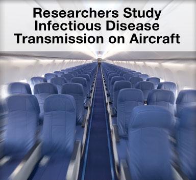 Feature Image: Researchers Study Infectious Disease Transmission on Aircraft
