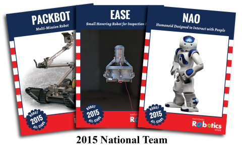 2015 National Robot Trading Cards