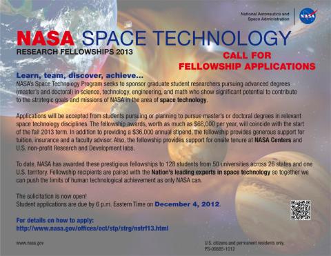 2013 NASA Fellowships