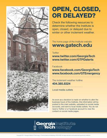 Winter Weather Preparedness Flyer
