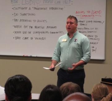 Drew Adelman Facilitates the "Stronger Together: Reflecting on Orlando" Discussion