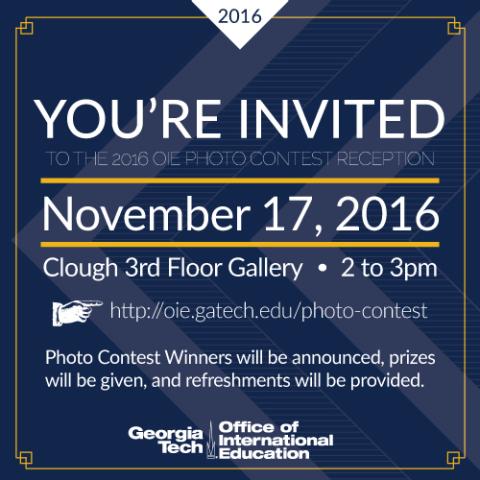 Photo Contest Reception