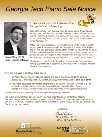 2013 Piano Sale