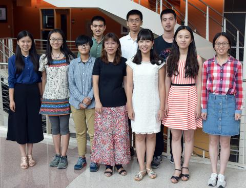 PKU Group Picture of Visitors