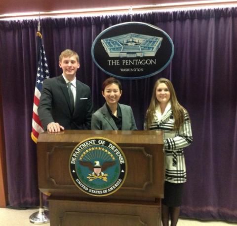 Nunn School Undergrads Visit Pentagon Photo